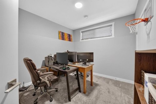 36 Cameron Close, Sylvan Lake, AB - Indoor Photo Showing Office