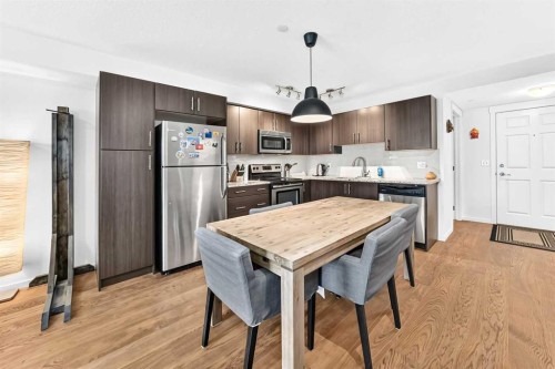 4302-755 Copperpond Boulevard Se, Calgary, AB - Indoor Photo Showing Kitchen