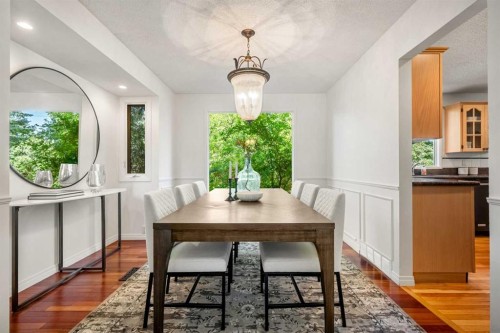 120 Lake Placid Road Se, Calgary, AB - Indoor Photo Showing Dining Room