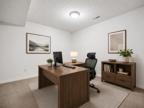 120 Lake Placid Road Se, Calgary, AB - Indoor Photo Showing Office