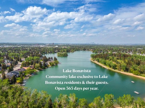 120 Lake Placid Road Se, Calgary, AB - Outdoor With Body Of Water With View