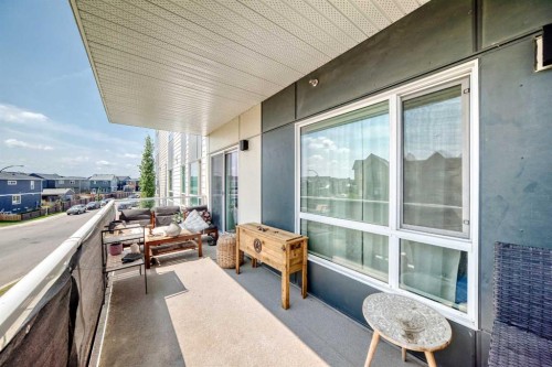 3208-220 Seton Grove Se, Calgary, AB - Outdoor With Balcony With Exterior