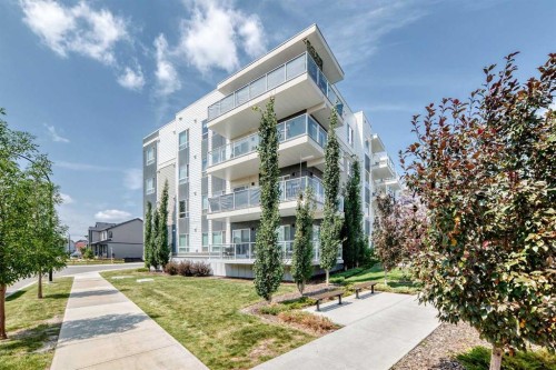 3208-220 Seton Grove Se, Calgary, AB - Outdoor With Balcony