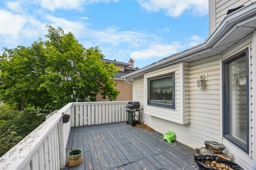 107 Hampshire Close Nw, Calgary, AB - Outdoor With Deck Patio Veranda With Exterior