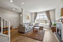30 Wolf Crescent, Okotoks, AB  - Indoor Photo Showing Living Room With Fireplace 