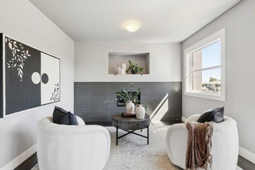 1711 27 Street Sw, Calgary, AB - Indoor With Fireplace