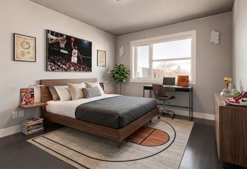 1711 27 Street Sw, Calgary, AB - Indoor Photo Showing Bedroom