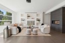 1711 27 Street Sw, Calgary, AB  - Indoor Photo Showing Living Room With Fireplace 