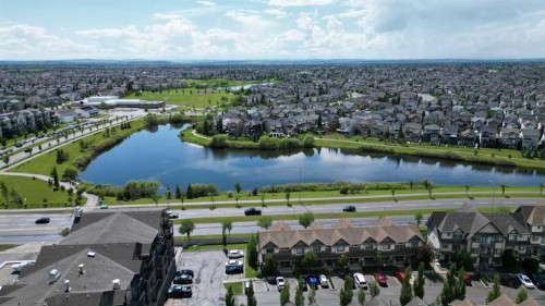 101-117 Copperpond Common Se, Calgary, AB - Outdoor With Body Of Water With View