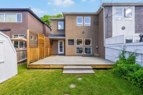 415 28 Avenue Nw, Calgary, AB - Outdoor With Deck Patio Veranda With Exterior