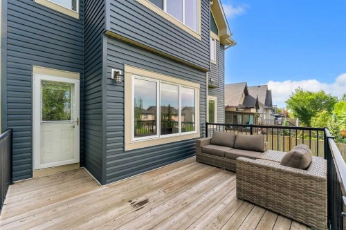 83 Ravenscroft Close Se, Airdrie, AB - Outdoor With Deck Patio Veranda With Exterior