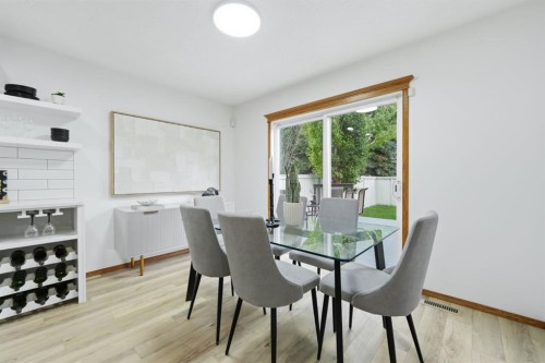 2020 Bridlemeadows Manor Sw, Calgary, AB - Indoor Photo Showing Dining Room