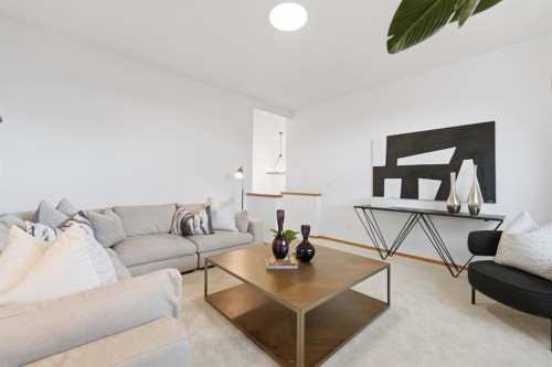 2020 Bridlemeadows Manor Sw, Calgary, AB - Indoor Photo Showing Living Room