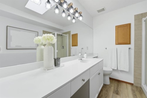 2020 Bridlemeadows Manor Sw, Calgary, AB - Indoor Photo Showing Bathroom