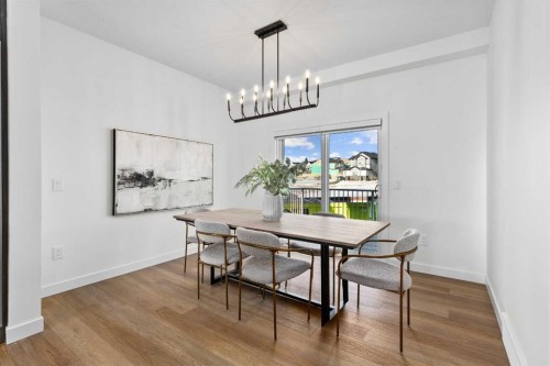 13 Topaz Place, Cochrane, AB - Indoor Photo Showing Dining Room