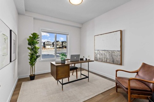 13 Topaz Place, Cochrane, AB - Indoor Photo Showing Office