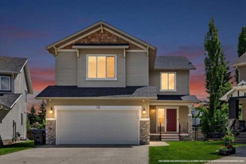 18 Cougarstone Bay Sw, Calgary, AB - Outdoor With Facade