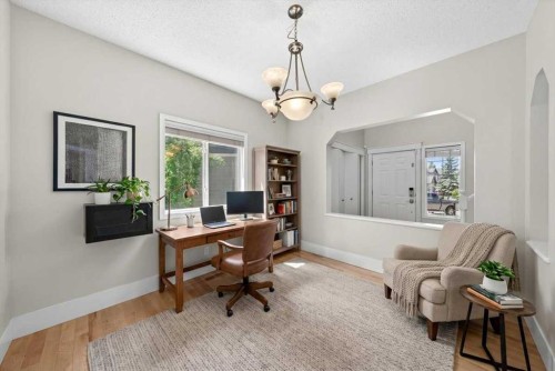 18 Cougarstone Bay Sw, Calgary, AB - Indoor Photo Showing Office