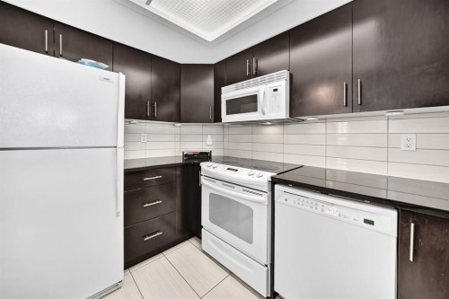307-3717 42 Street Nw, Calgary, AB - Indoor Photo Showing Kitchen