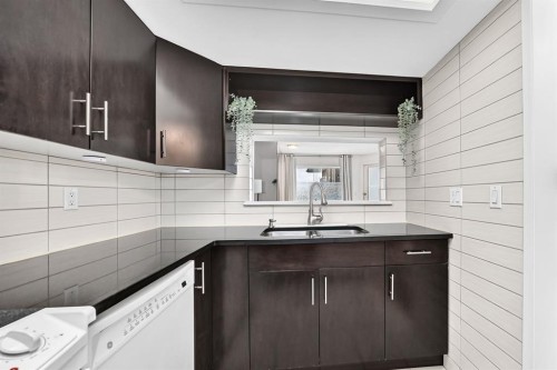 307-3717 42 Street Nw, Calgary, AB - Indoor Photo Showing Kitchen