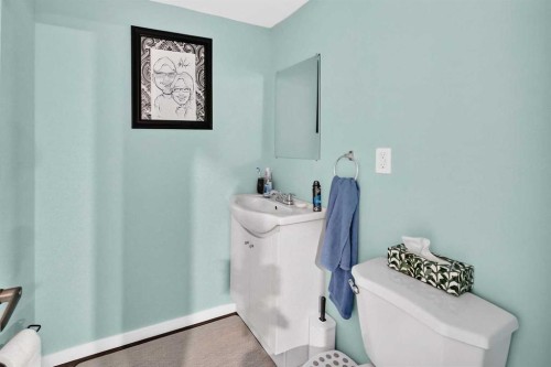 16 Sunrise Crescent, Cochrane, AB - Indoor Photo Showing Bathroom