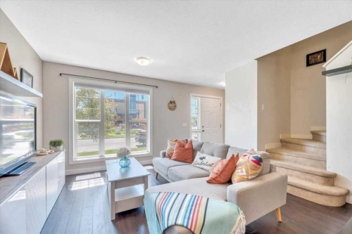 2520 Eversyde Avenue Sw, Calgary, AB - Indoor Photo Showing Living Room