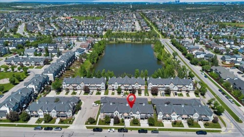 2520 Eversyde Avenue Sw, Calgary, AB - Outdoor With Body Of Water With View
