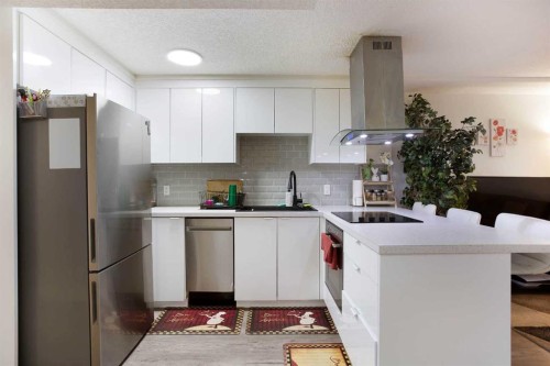 3224 14 Street Nw, Calgary, AB - Indoor Photo Showing Kitchen With Upgraded Kitchen