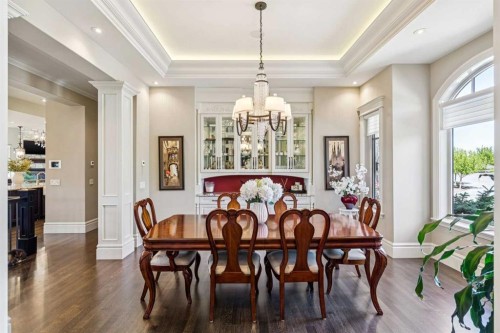 39 Red Willow Crescent West, Rural Foothills County, AB - Indoor Photo Showing Dining Room
