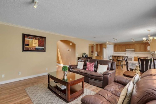 105 West Creek Pond, Chestermere, AB - Indoor Photo Showing Living Room