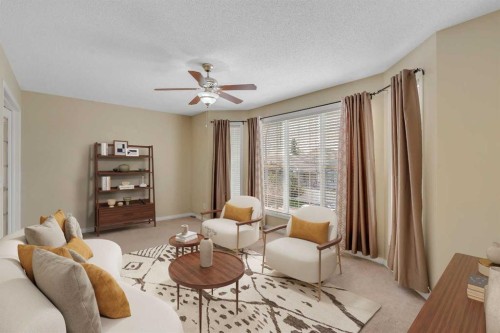 105 West Creek Pond, Chestermere, AB - Indoor Photo Showing Living Room