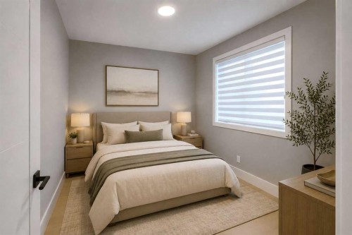 269 Aspen Summit Heights Sw, Calgary, AB - Indoor Photo Showing Bedroom