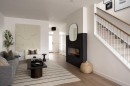 151 Royston Way Nw, Calgary, AB  - Indoor With Fireplace 