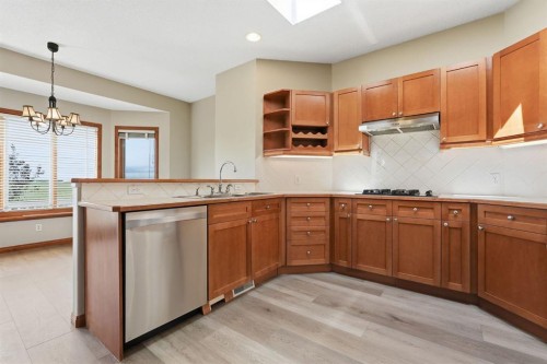 412 Harrison Court, Crossfield, AB - Indoor Photo Showing Kitchen