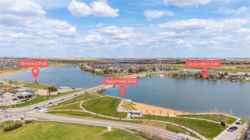 140 West Creek Circle, Chestermere, AB - Outdoor With Body Of Water With View