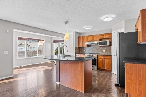 140 West Creek Circle, Chestermere, AB - Indoor Photo Showing Kitchen With Stainless Steel Kitchen