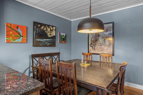 246 Kluane Drive, Banff, AB - Indoor Photo Showing Dining Room