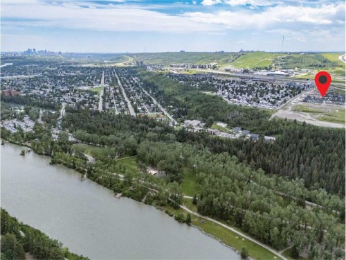 364 Greenwich Drive Nw, Calgary, AB - Outdoor With Body Of Water With View