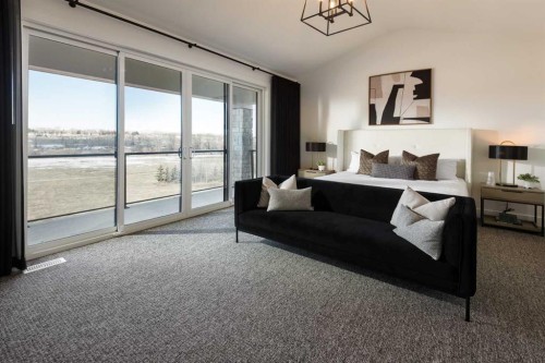 116 Greenwich Heath Nw, Calgary, AB - Indoor Photo Showing Bedroom