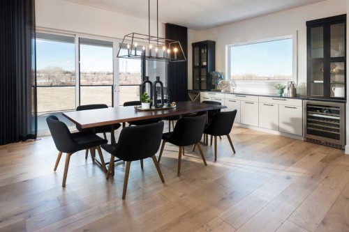 116 Greenwich Heath Nw, Calgary, AB - Indoor Photo Showing Dining Room