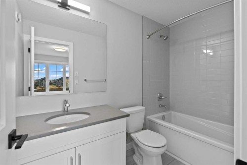 343 Belvedere Drive Se, Calgary, AB - Indoor Photo Showing Bathroom