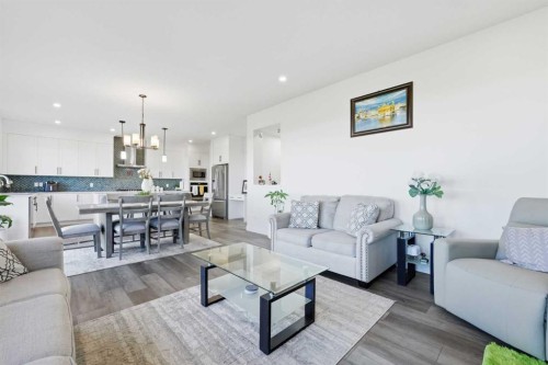 109 Homestead Crescent Ne, Calgary, AB - Indoor Photo Showing Living Room