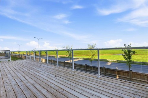 109 Homestead Crescent Ne, Calgary, AB - Outdoor With Deck Patio Veranda With View