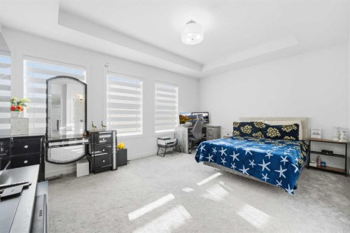 109 Homestead Crescent Ne, Calgary, AB - Indoor Photo Showing Bedroom