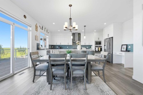 109 Homestead Crescent Ne, Calgary, AB - Indoor Photo Showing Dining Room