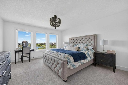 232 Copperpond Circle Se, Calgary, AB - Indoor Photo Showing Bedroom