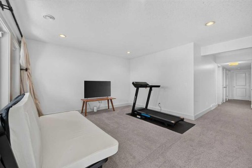 232 Copperpond Circle Se, Calgary, AB - Indoor Photo Showing Gym Room