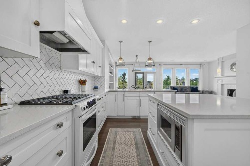232 Copperpond Circle Se, Calgary, AB - Indoor Photo Showing Kitchen With Upgraded Kitchen
