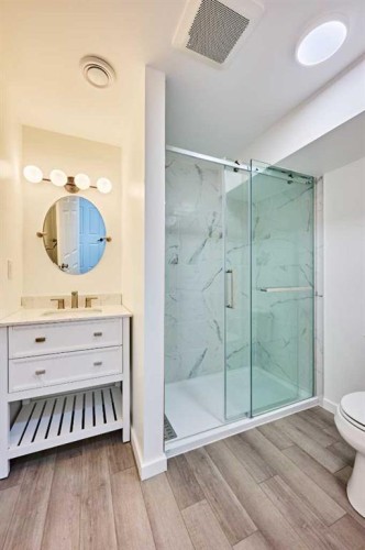 9683 Hidden Valley Drive Nw, Calgary, AB - Indoor Photo Showing Bathroom