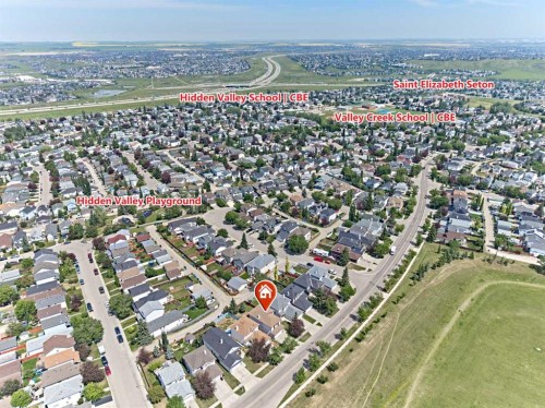 9683 Hidden Valley Drive Nw, Calgary, AB - Outdoor With View